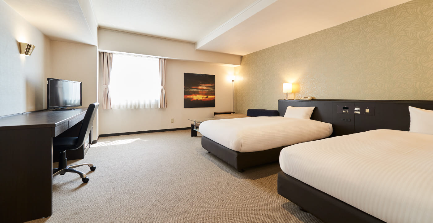Hotel Global View Sapporo Wide deluxe twin room