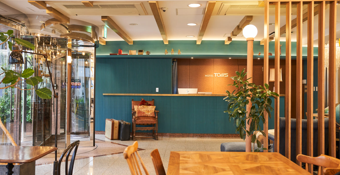 Hotel Toms │ Kamata Entrance