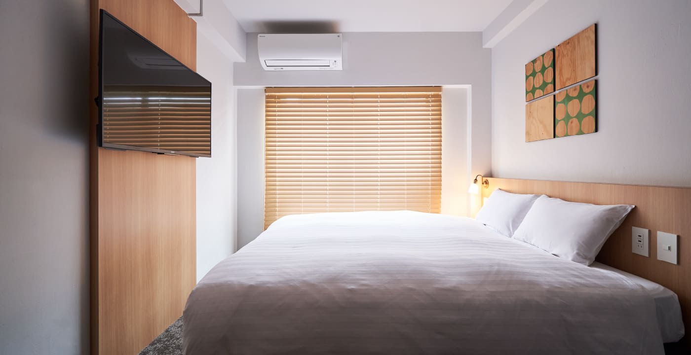 R’s Forest Inn │ Kawasaki Hollywood twin room
