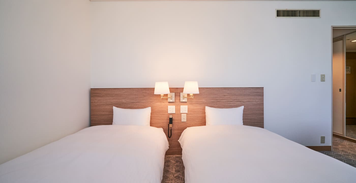 Mito Sannomaru Hotel Twin room