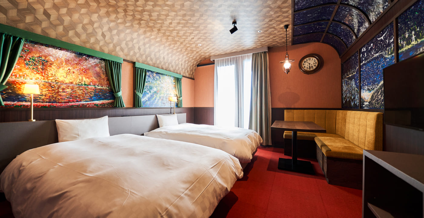 Hotel Grand Ciel Hanamaki Concept twin room