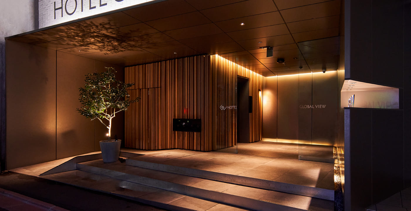 Hotel Global View Koriyama Entrance