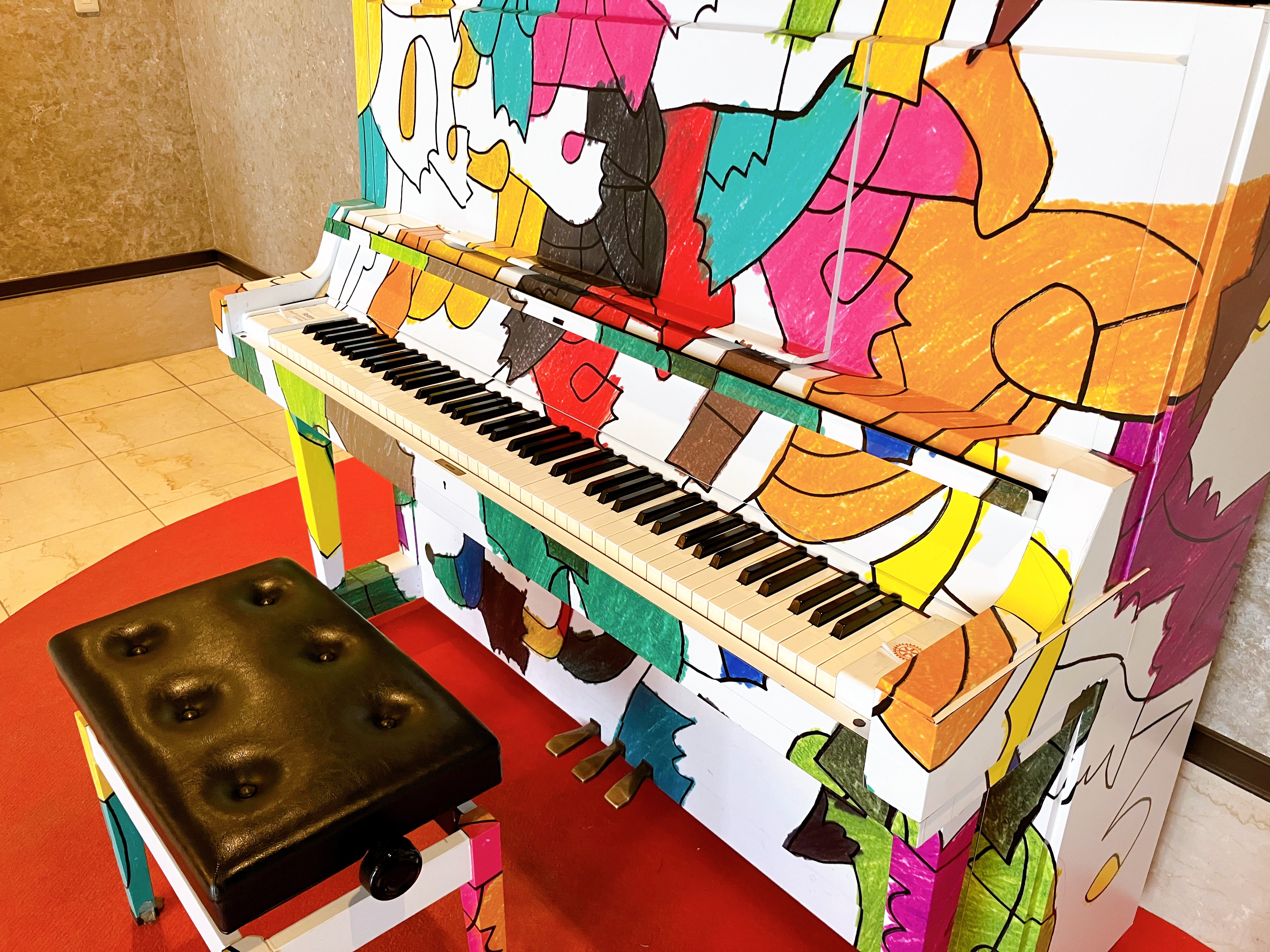 「旅するピアノ」がホテルグランシェール花巻に到着です♬🎹