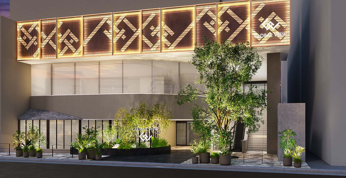 호텔 글로벌 뷰 우라와 외관