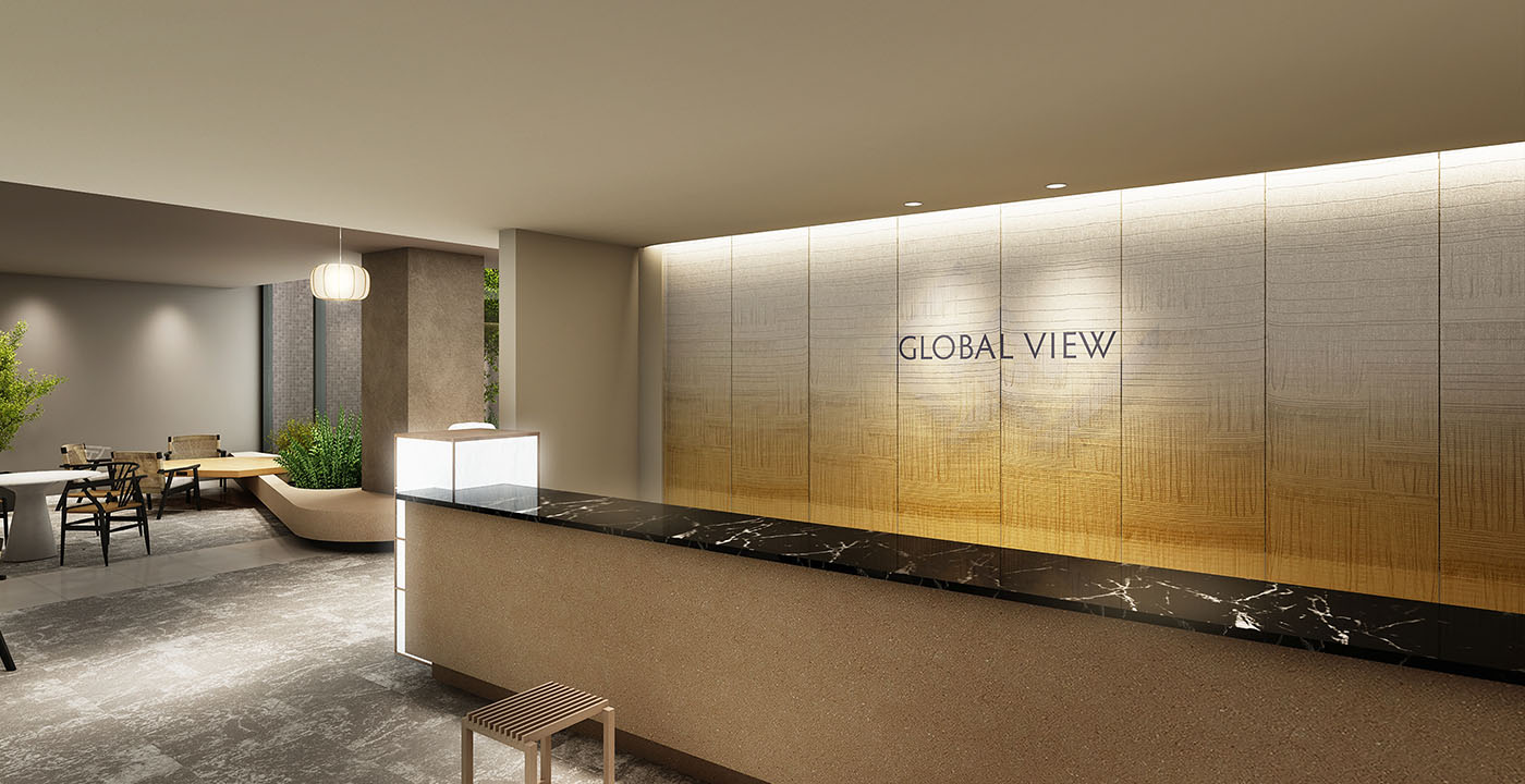 호텔 글로벌 뷰 우라와 로비