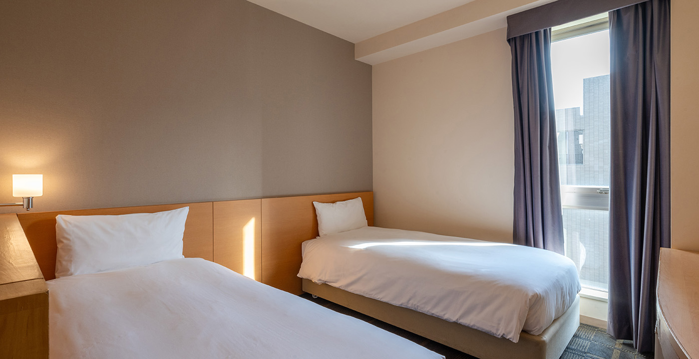 호텔 글로벌 뷰 우라와 와이드 트윈룸