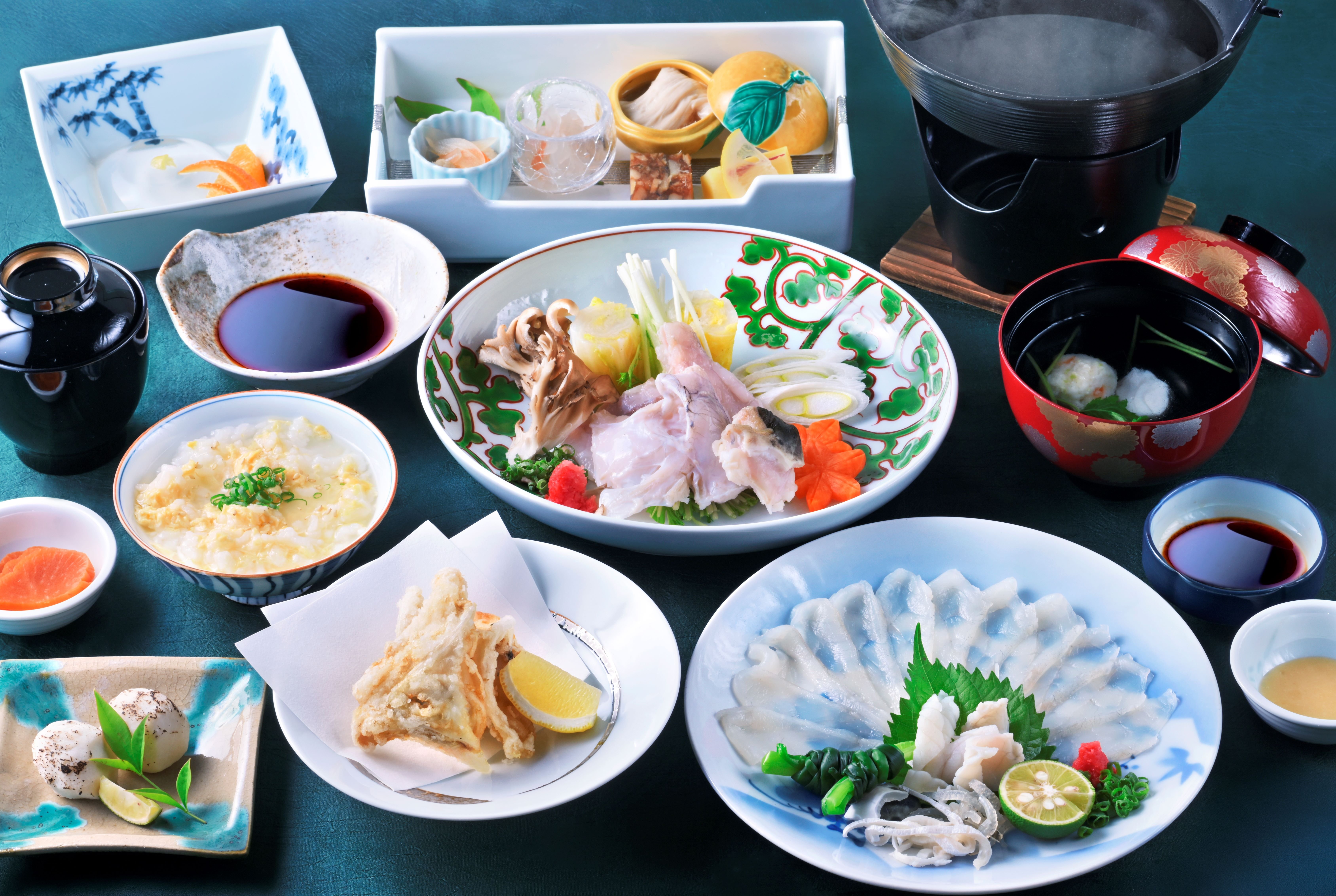 トラフグ会席【日本料理~綵~】