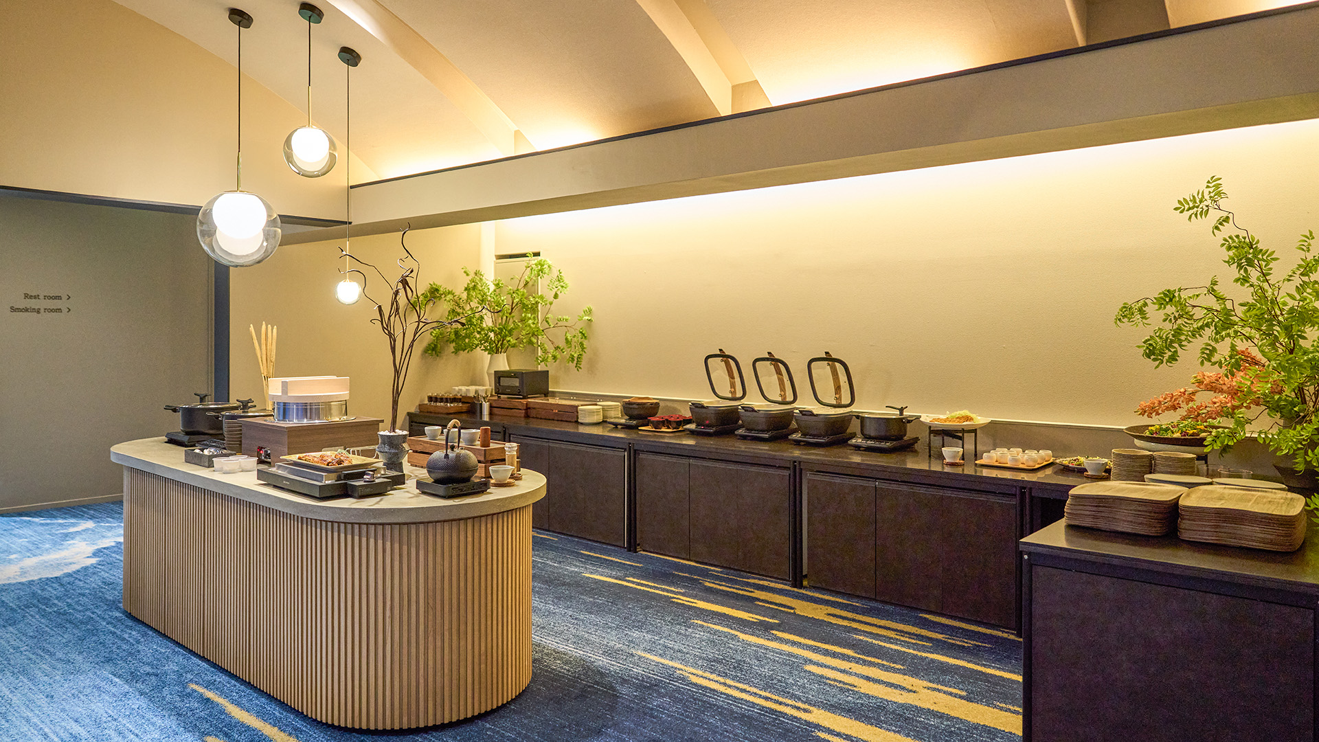 朝食ビュッフェ