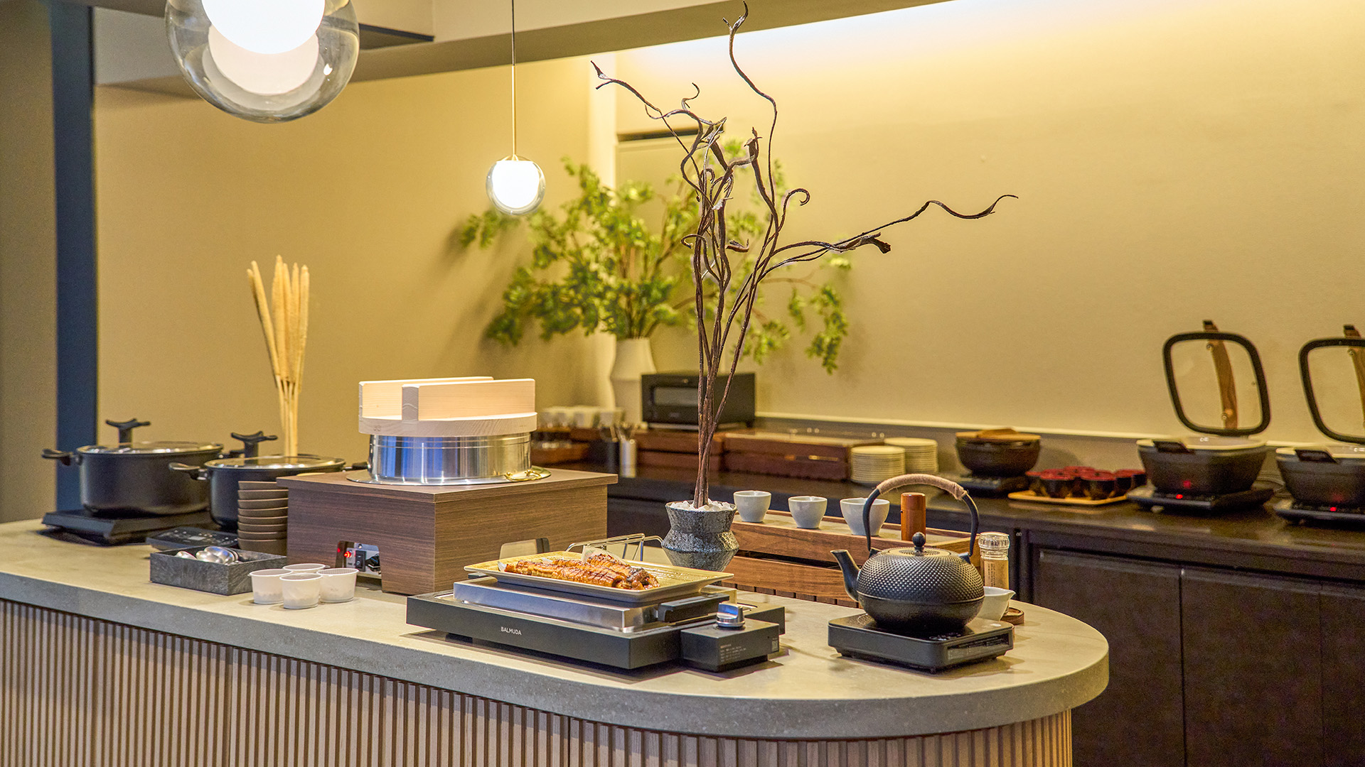 朝食ビュッフェ