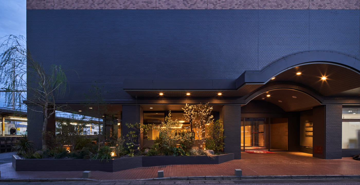 埼玉本莊廣場酒店 入口